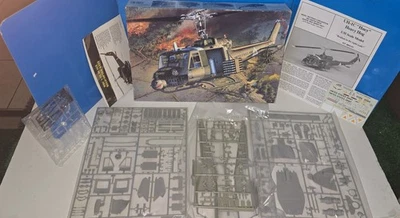 MRC UH-1C Huey Heavy Hog # BA107 Model Kit 1:35 Scale Pre-owned. - Image 1 of 4