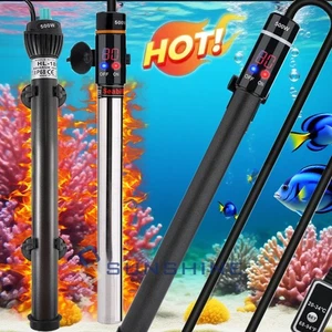 500W Digital LCD Aquarium Heater Submersible Fish Tank Thermostat Anti Explosion - Picture 1 of 57