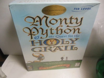 SEALED Monty Python & The Quest For The Holy Grail PC Windows 3.1 95 CD-ROM Game - Image 1 of 2