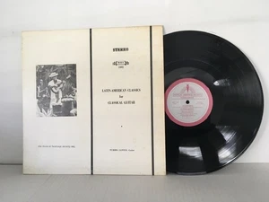 Turbio Santos - Latin Amercan Classics For Classical Guitar 12" STEREO Vinyl LP - Picture 1 of 2