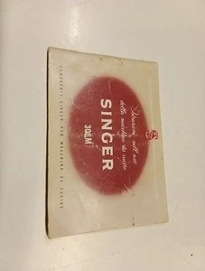 Manuale Macchina Da Cucire Singer 306 M Vintage - Foto 1 di 6