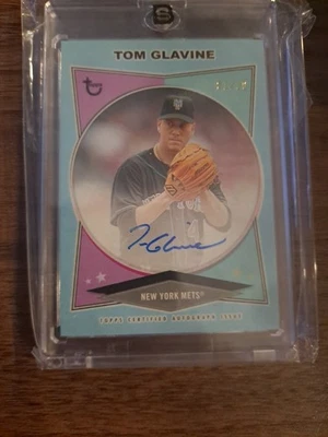 2023 Topps认证Tom Glavine亲笔签名卡 — 第 1/2 张图片
