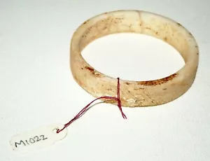 Prehistoric Thai Ban Chiang Child's Marine Shell Bangle Bracelet (Mil) 231 - Picture 1 of 11