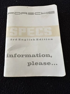 Libro de especificaciones técnicas Porsche 356 1950-1965 356 A B C 356B 356C 1957 1963 - Imagen 1 de 8