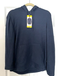 Rainforest Lounge Herren Hoodie weich strukturiert blau Gr. S neu mit Etikett - Bild 1 von 7