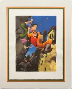 "A Daring Escape" Limited Edition Giclee Paper The Road to El Dorado Dreamworks - Picture 1 of 5