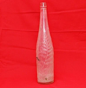 Rare Vintage United Glass Bottle (UGB) UK, Embossed Clear Glass Bottle 14" High - Picture 1 of 9