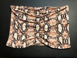 Camisa Candie’s Mujer Tubo Top Serpiente XLarge $26 (s-org-20-27) - Imagen 1 de 6
