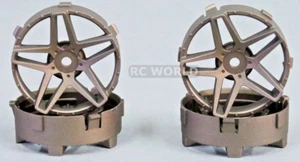 Tetsujin SOUTHERN CROSS Rim INSERTS 3/6/9 Offset -MATTE BRONZE -4 pcs TT-7563 - Picture 1 of 12