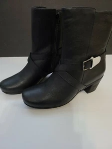 Abeo B.I.O.System Women's Pacifica Neutral Black Boots Size 9  - Picture 1 of 9