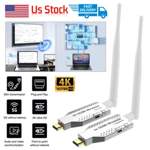 Transmisor y receptor HDMI inalámbrico 4K 1080P extensor de pantalla de audio y video EE. UU. - Imagen 1 de 16