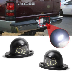 LED License Plate Light Tag Lamps for Dodge Ram 1500 2500 3500 1994-2001 Pickup - Picture 1 of 12