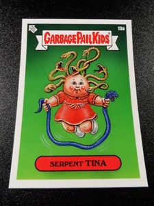 Wriggley Rene Curly Carla Spoof Serpent Tina Bizarre 2020 Garbage Pail Kids
