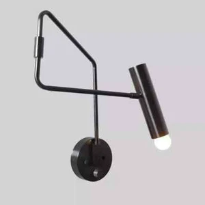"1950s Mid-Century Modern Florian Schulz Brass Counterweight Pendant Chandelier - Picture 1 of 7