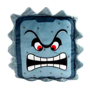 Peluche Nintendo Super Mario Mega 11" - THWOMP - Club Mocchi - NUOVO spedizione gratuita - Foto 1 di 7
