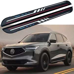 2PCS Running Board fits for Acura MDX 2022-2024 Side Step Nerf Bar Stairs - Picture 1 of 11