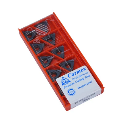 10pcs 16IR 2.0 ISO BMA Carmex High quality CNC Threading blade  Carbide Inserts - Image 1 of 3