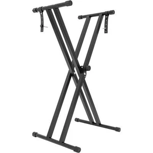 Black Adjustable X Keyboard Stand Heavy Duty Universal Classic Music Electronic - Picture 1 of 5