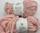 Baby Bee Adore-A-Ball Yarn "Pink-a-Boo" 2 Skeins #1318