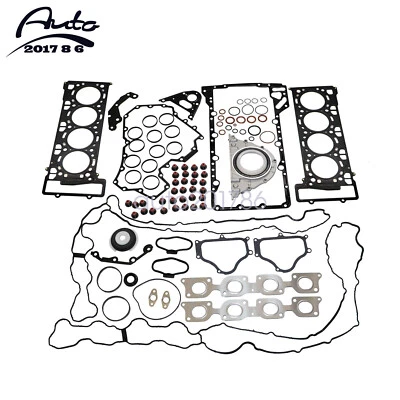 Комплект уплотнений прокладок для капитального ремонта двигателя N63 4,4 л подходит для BMW 550i 750Li X5 X6 - Изображение 1 из 4
