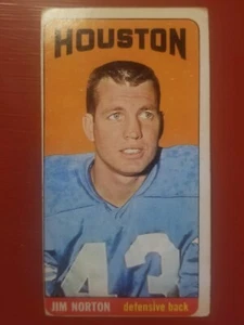 Topps Football Tall Boy 1965 - Jim Norton #83 - Imagen 1 de 6