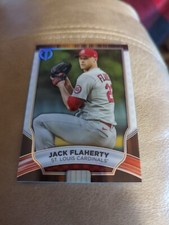 JACK FLAHERTY TOPPS TRIBUTE BASE ST. LOUIS CARDINALS #2 2022 22