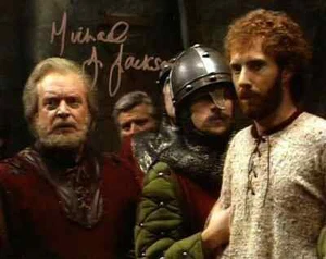 Doctor Who Autograph: MICHAEL J. JACKSON (The King's Demons) Signed Photo - Picture 1 of 1
