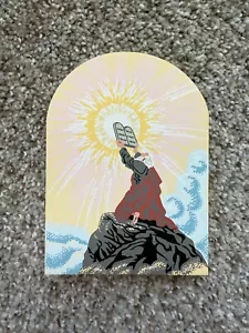 The Cats Meow Village “Moses and the Ten Commandments” Bible Stories Collection - Picture 1 of 3