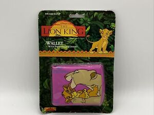 Vintage Disney The Lion King Wallet Vinyl Kid Billfold Change Purse