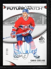 2020 SP Signature Edition Legends All-Time Future Watch Auto 7/99 Chris Chelios