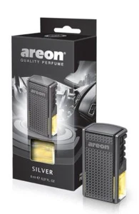 Areon car Vent-clip Perfume Silver. Classic fragance. Car Air Freshener - Picture 1 of 5