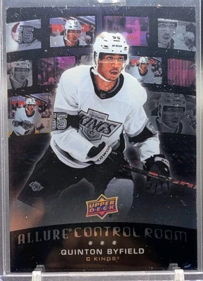 21-22 UPPER DECK ALLURE CONTROL ROOM ROOKIE QUINTON BYFIELD - Image 1 of 2