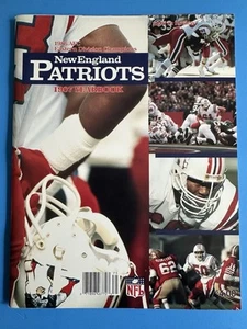 1987 New England Patriots Official Team Yearbook High Grade - Picture 1 of 3