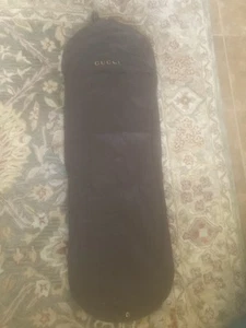 Gucci Garment Bag Dark Brown Zip Closure - Picture 1 of 5