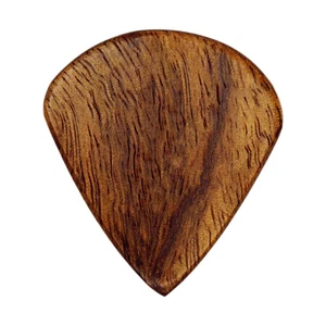 Teak Wood Guitar Pick - 1.5mm Jazz XL Shape - Handmade Specialty Exotic Plectrum - Picture 1 of 1