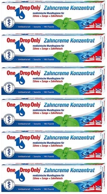 ✅6x One Drop Only Zahncreme Konzentrat Zähne Zunge & Zahnfleisch Antibakteriell✅