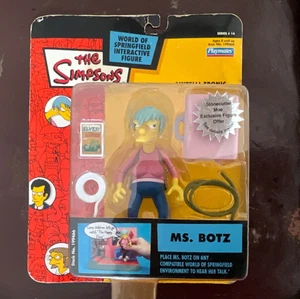 2003 Simpsons World of Springfield Ms. Botz figure Series 14 NEW 199460 - Picture 1 of 2