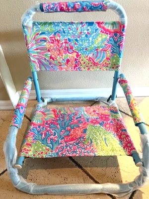 Silla de playa Lilly Pulitzer en Lovers Coral - Nueva - Rápida Foto 1 de 4