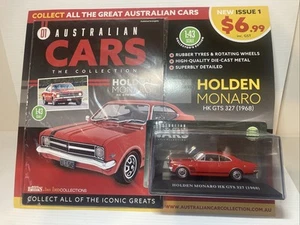 Australian Car Collection No 1 Holden Monaro HK GTS 1:43 with Magazine - Picture 1 of 8