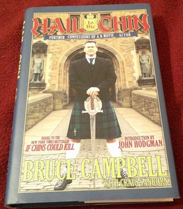 Hail to the Chin by Bruce Campbell (2017, HC) SIGNED actor Ash Evil Dead - Picture 1 of 4