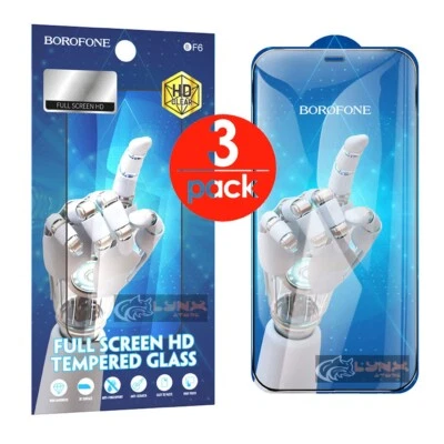 1-3 PELLICOLA VETRO TEMPERATO X APPLE IPHONE   11 12 13 14 15 16 PRO MAX  TOTALE - Immagine 1 di 4