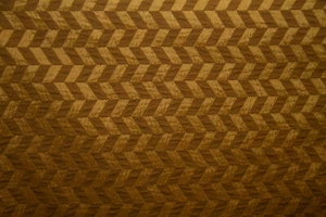 Discount Fabric JACQUARD Antique Gold Chevron Drapery Fabric - Picture 1 of 1