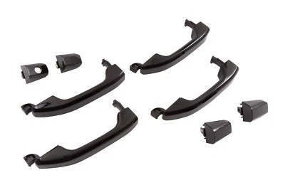 2014-2018 Silverado Sierra GM Gloss Black Painted Door Handles 84713668 Set of 4 - Image 1 of 2