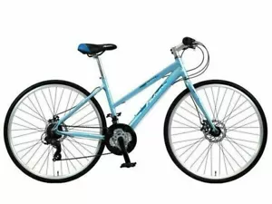 Falcon Riviera Ladies Hybrid Bike Bicycle 700c Wheel 17" Frame - Sky Blue - Picture 1 of 1