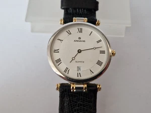 Junghans Quartz -Silvered Guilloche Dial - Roman Black Numerals -Unisex. - Picture 1 of 7