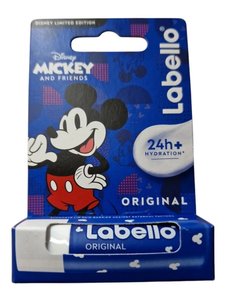 Labello Disney  Limited Edition Mickey Mouse Pflegestift Lippenstift Original - Bild 1 von 2