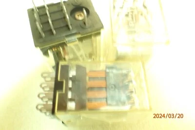 Omron MY4 48VAC Relay 4PDT 5A 24VDC - Unit Quantity:1 - Image 1 of 3