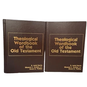 Theological Wordbook of the Old Testament Volumes 1 & 2 Hardcover Moody Press - Foto 1 di 13