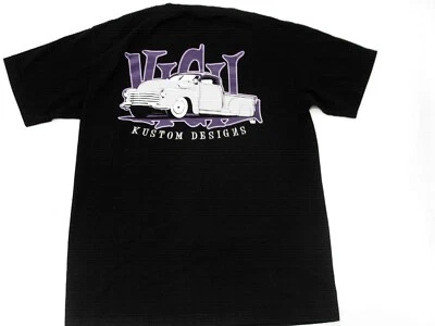 Camiseta de camión Vigil Kustom Designs Low Rider para hombre M Bakersfield California EE. UU. Foto 1 de 4