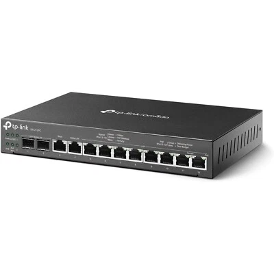 TP-Link ER7212PC Omada Router PoE Switch & Controller 3-in-1 Gigabit VPN Router - Image 1 of 4